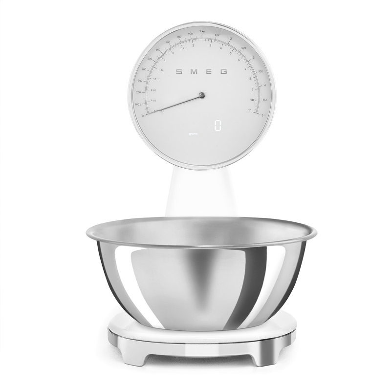 SMEG KSF01WHWW BILANCIA DA CUCINA ANNI '50 COLORE BIANCO