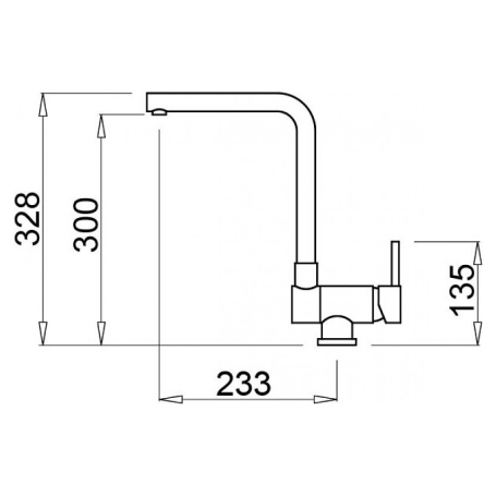 ELLECI DANUBIO MGKDAN40 MISCELATORE SOTTOFINESTRA NERO