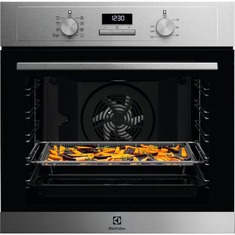ELECTROLUX EOM3H04X FORNO ELETTRICO DA INCASSO 72LT FUNZIONE PIZZA CLASSE A+ INOX