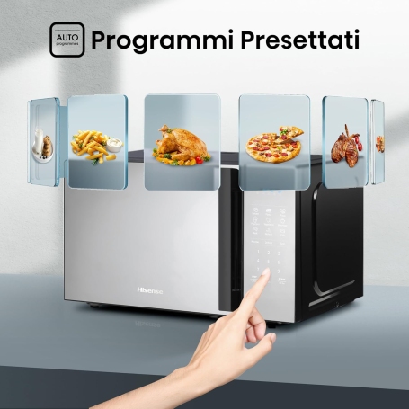 HISENSE H20MOMBS4HG FORNO A MICROONDE 20LT 700W SPECCHIO
