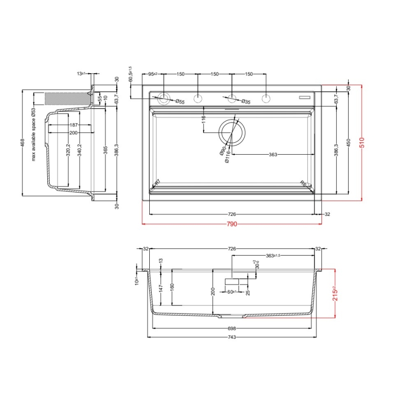 ELLECI LKB13096 BEST 130 LAVELLO MONOVASCA...