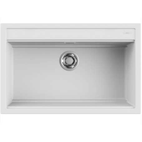 ELLECI LKB13096 BEST 130 LAVELLO MONOVASCA 79x51CM IN KERATEK BIANCO