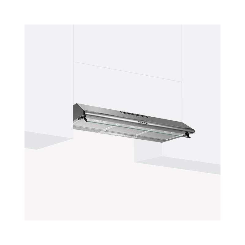 GLEM GAS GHC931IX CAPPA SOTTOPENSILE 90CM FILTRO A CARBONE COLORE INOX