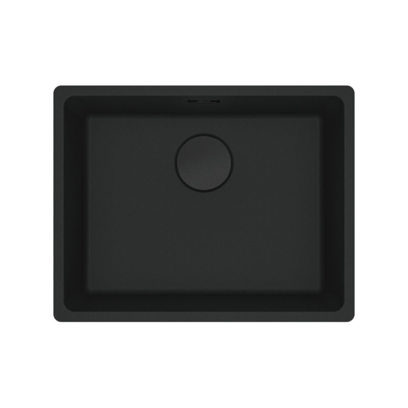 FRANKE 125.0686.715 LAVELLO MONOVASCA 75x43CM IN FRAGRANITE NERO MATT