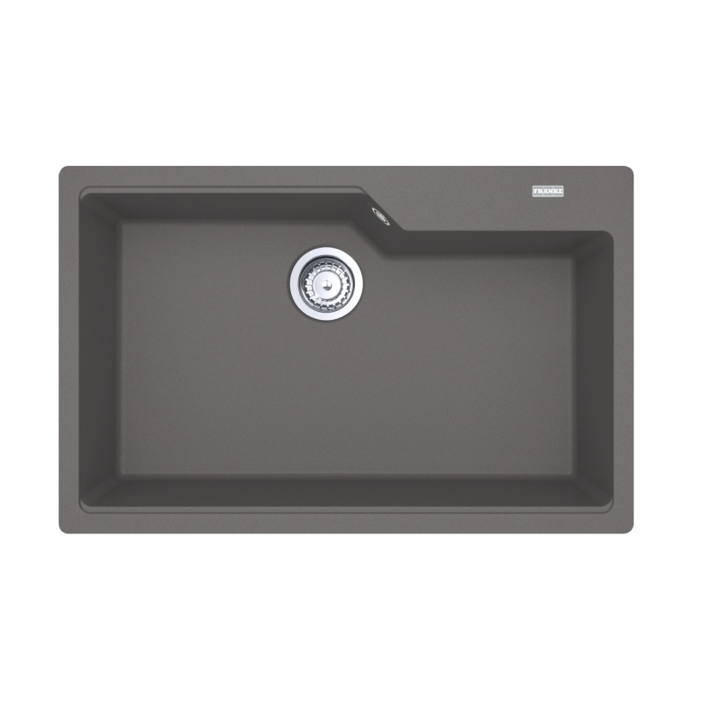 FRANKE 114.0686.805 LAVELLO MONOVASCA 78X50CM IN FRAGRANITE STONE GREY
