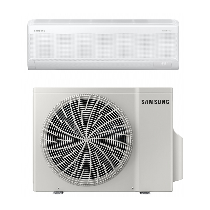 SAMSUNG WINDFREE™ COMFORT S2 F-AR09NX2 KIT CLIMATIZZATORE MONOSPLIT 9000 BTU GAS R32 INVERTER WI-FI CLASSE A++/A++ - FAR09NX2