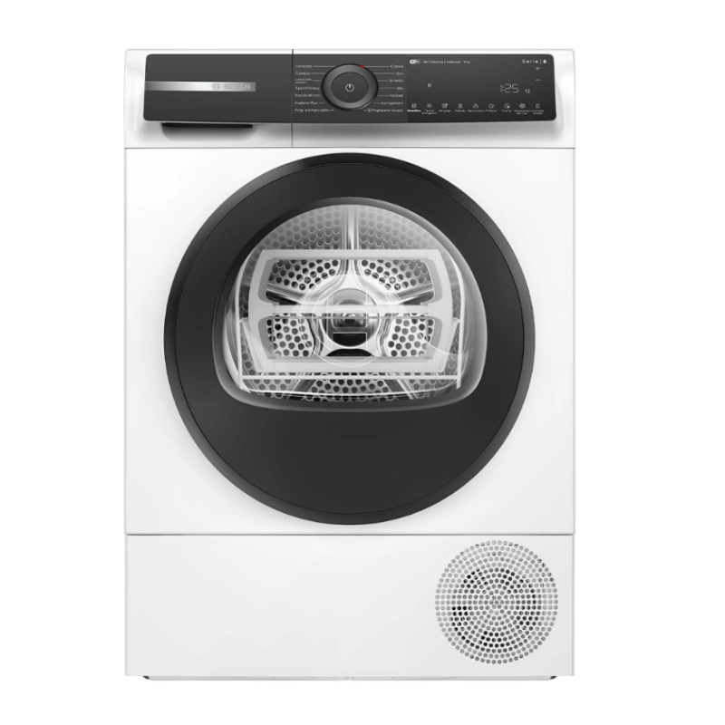 OUTLET BOSCH O-WQH245B0IT ASCIUGATRICE A POMPA DI CALORE 9 KG WIFI CLASSE A+++ - CON DIFETTI