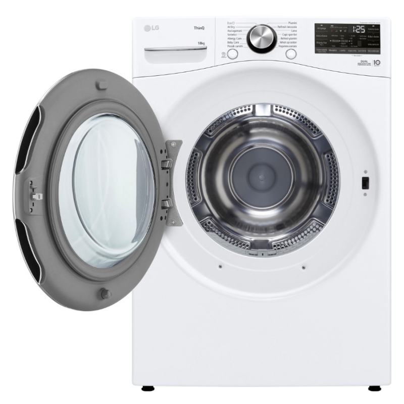 LG RH18U8AVCW ASCIUGATRICE 18KG POMPA DI CALORE...