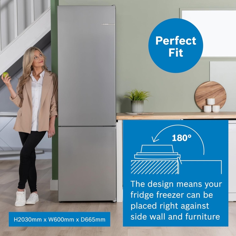 BOSCH KGN392LAF FRIGORIFERO COMBINATO 363LT NO...