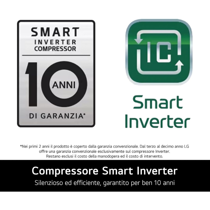 LG GBV3100CPY FRIGORIFERO COMBINATO 344LT NO...