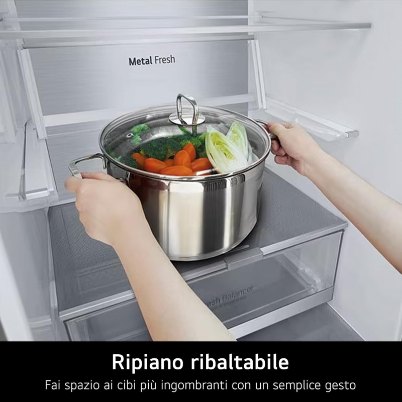 LG GBV7280AEV FRIGORIFERO COMBINATO NO FROST...