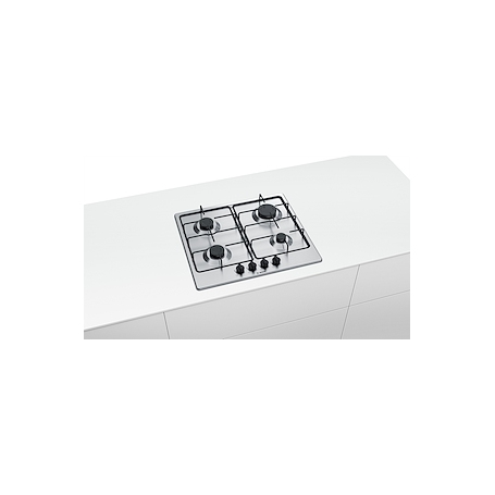 BOSCH PGP6B5B85 PIANO COTTURA DA INCASSO 60CM 4 FUOCHI A GAS ACCIAIO INOSSIDABILE - PROMO