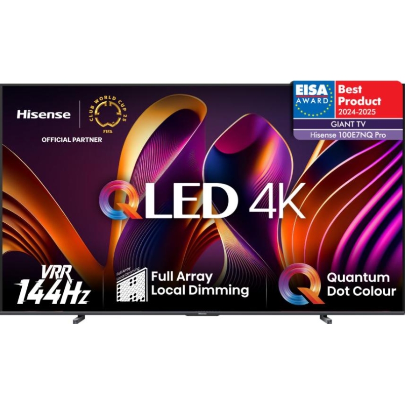 HISENSE 100E7NQPRO TV QLED 100'' SMART TV ULTRA HD 4K