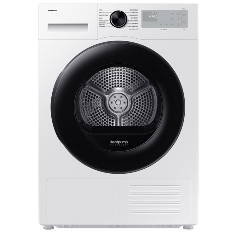 Asciugatrice Samsung DV90DG52A0AHET bianca 9kg