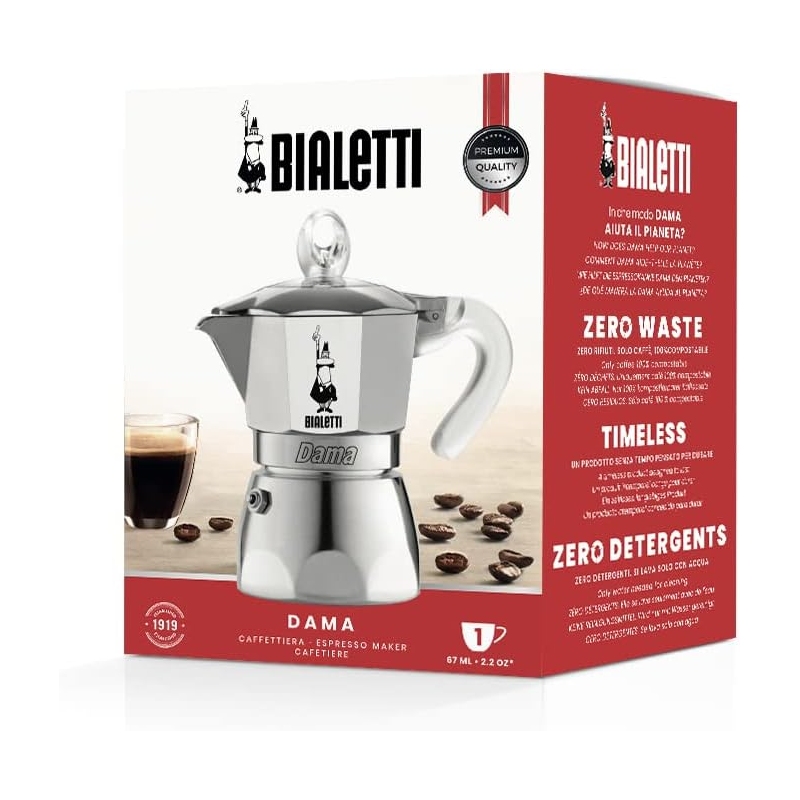 BIALETTI DAMA PURE ICE CAFFETTIERA 1 TAZZA - 2271