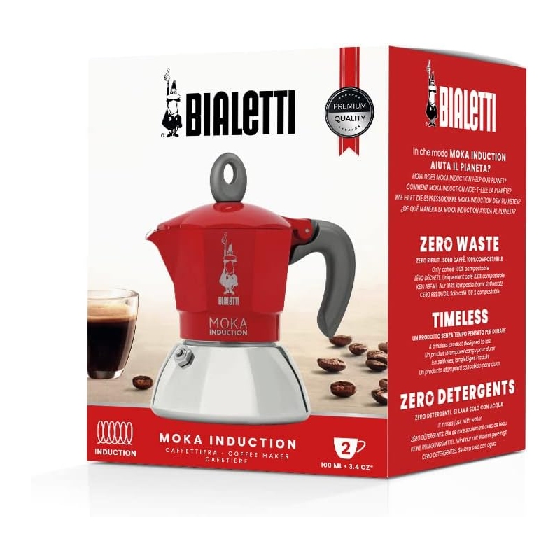 BIALETTI 6942 CAFFETTIERA 2 TAZZE ADATTA PER...