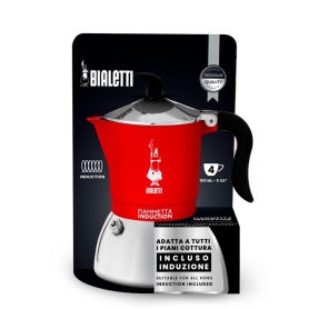 BIALETTI 7144 CAFFETTIERA 4 TAZZE ADATTA PER L'INDUZIONE