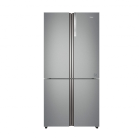 HAIER HTF-610DM7 FRIGORIFERO 4 PORTE 628 LT NO FROST CLASSE E COLORE INOX - PROMO