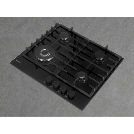SCHOCK SVC64THBK PIANO COTTURA DA INCASSO 60 CM 4 FUOCHI A GAS COLORE NERO
