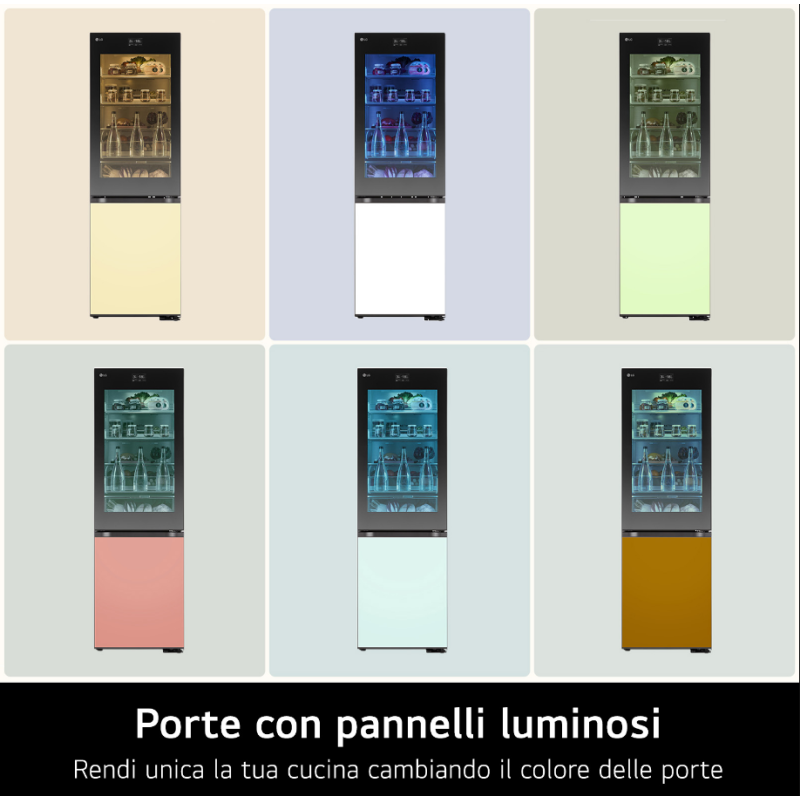 LG GBG719MDNN FRIGORIFERO COMBINATO INSTAVIEW...