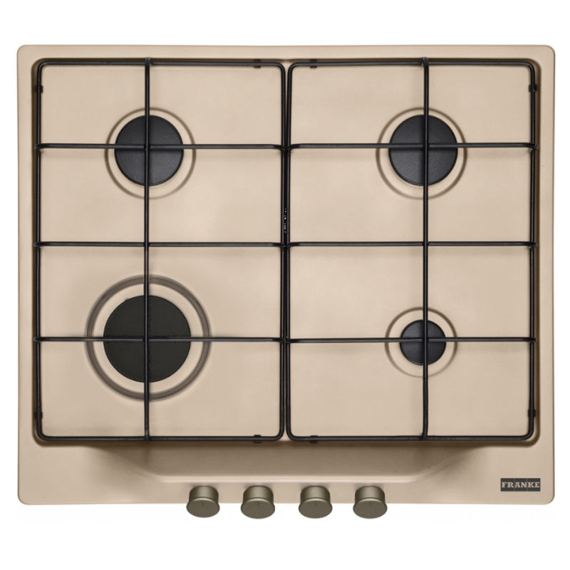 FRANKE 106.0696.851 PIANO COTTURA DA INCASSO 60CM 4 FUOCHI A GAS COLORE AVENA