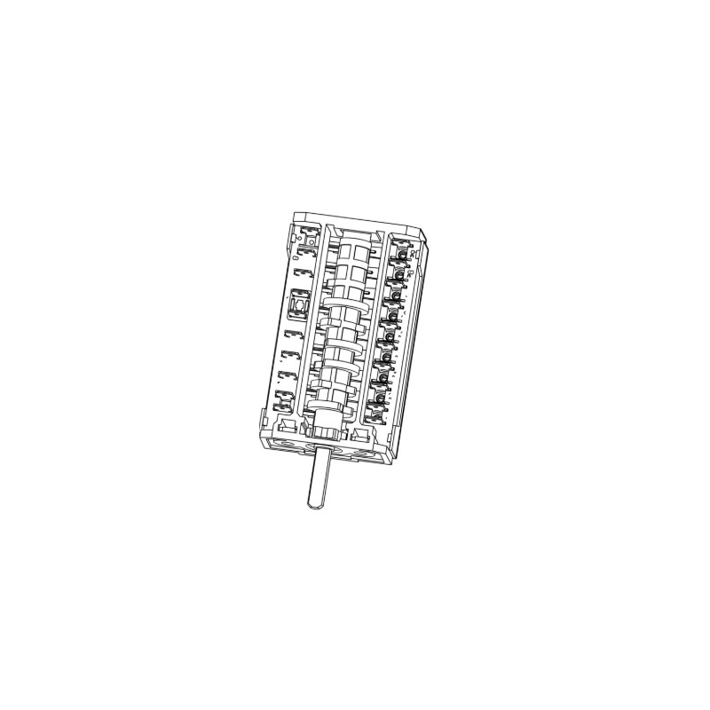 SELETTORE DI FUNZIONI ORIGINALE COMPATIBILE CON FORNI ELECTROLUX - 140126651029