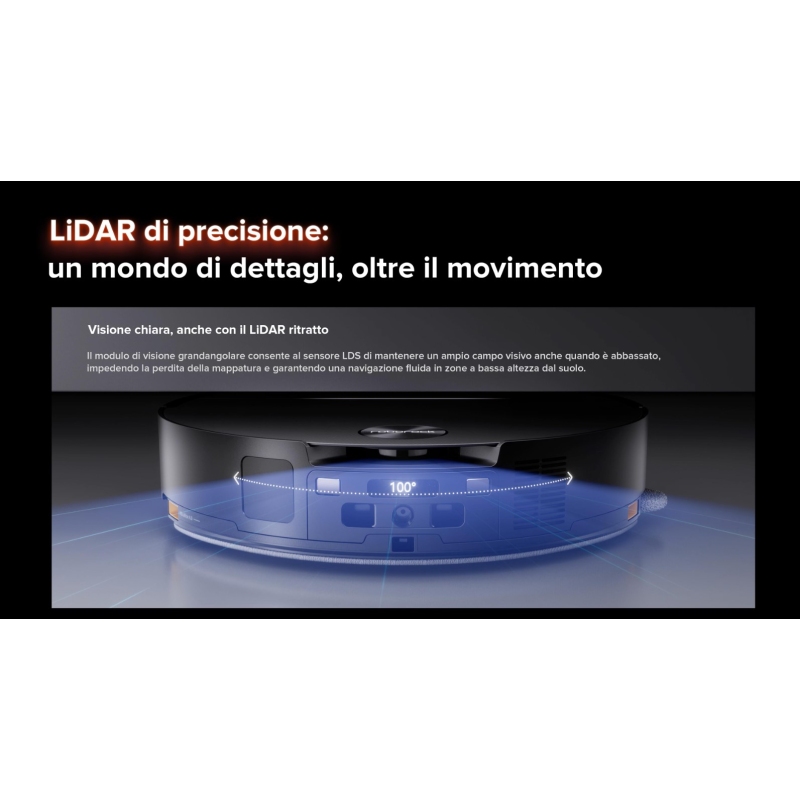 ROBOROCK SAROS 10 ROBOT ASPIRAPOLVERE...