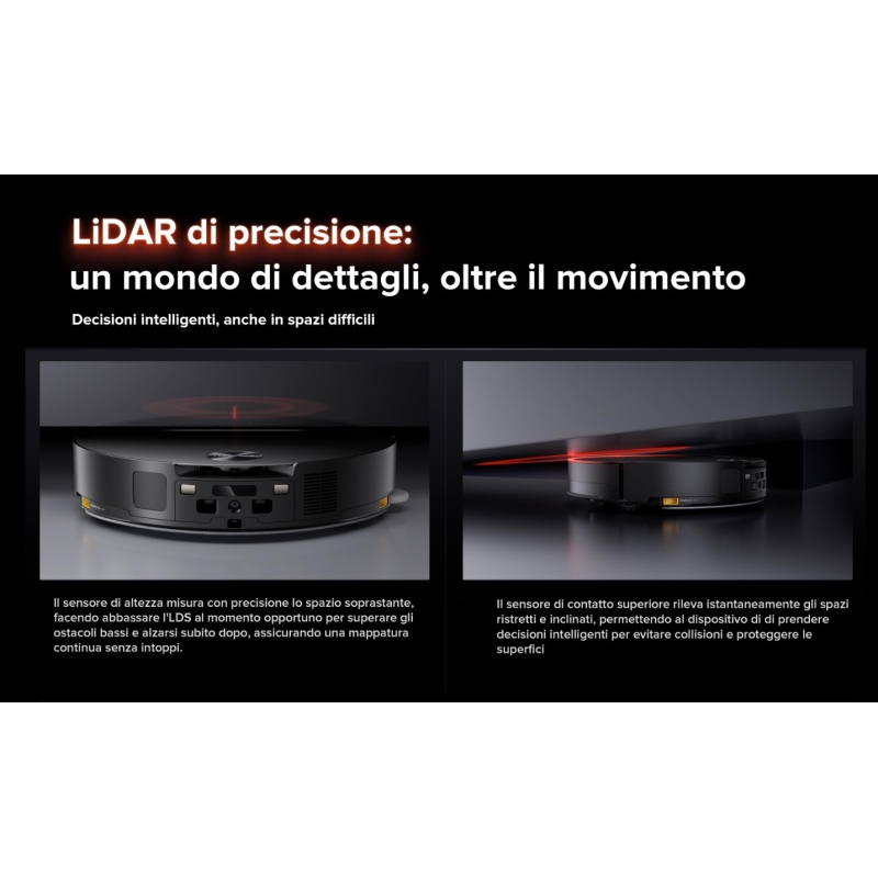 ROBOROCK SAROS 10 ROBOT ASPIRAPOLVERE...