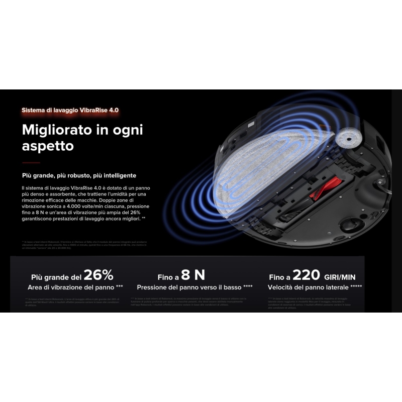 ROBOROCK SAROS 10 ROBOT ASPIRAPOLVERE...