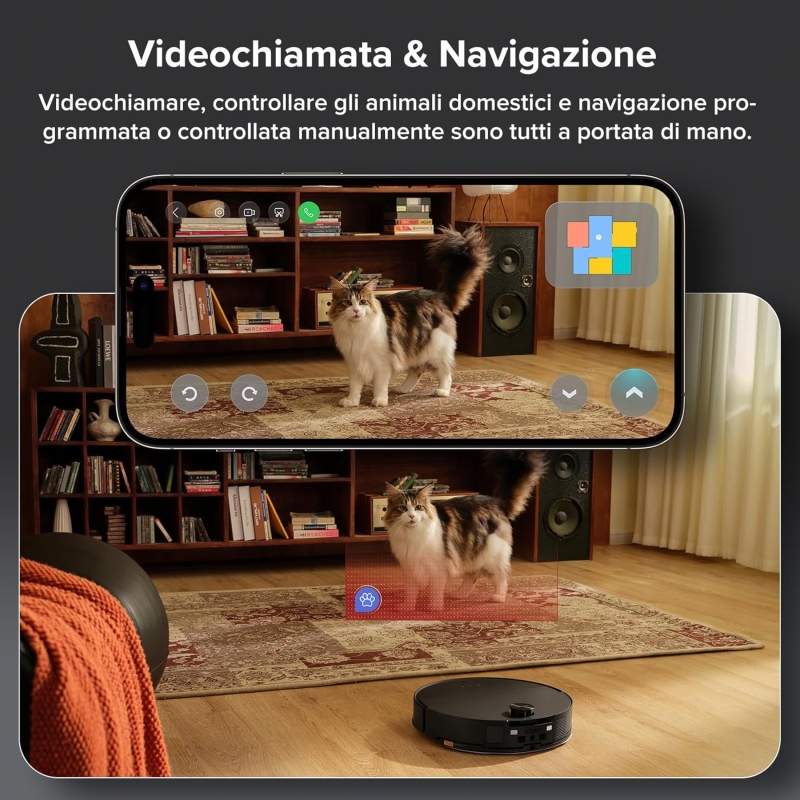 ROBOROCK SAROS 10 ROBOT ASPIRAPOLVERE...