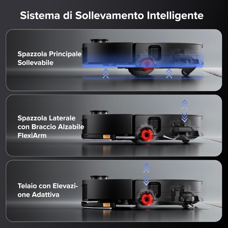 ROBOROCK SAROS 10 ROBOT ASPIRAPOLVERE...