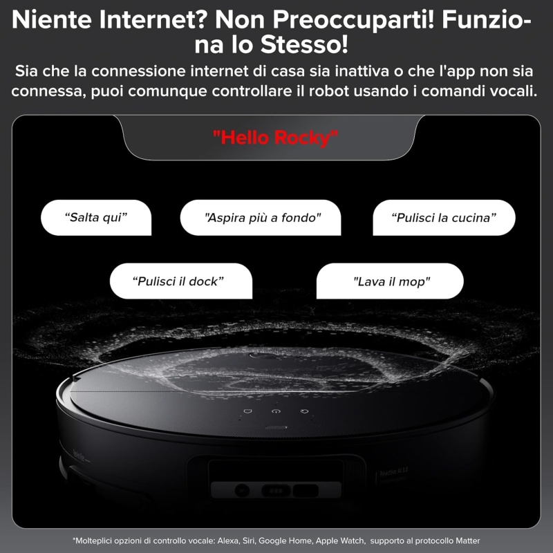 ROBOROCK SAROS 10 ROBOT ASPIRAPOLVERE...