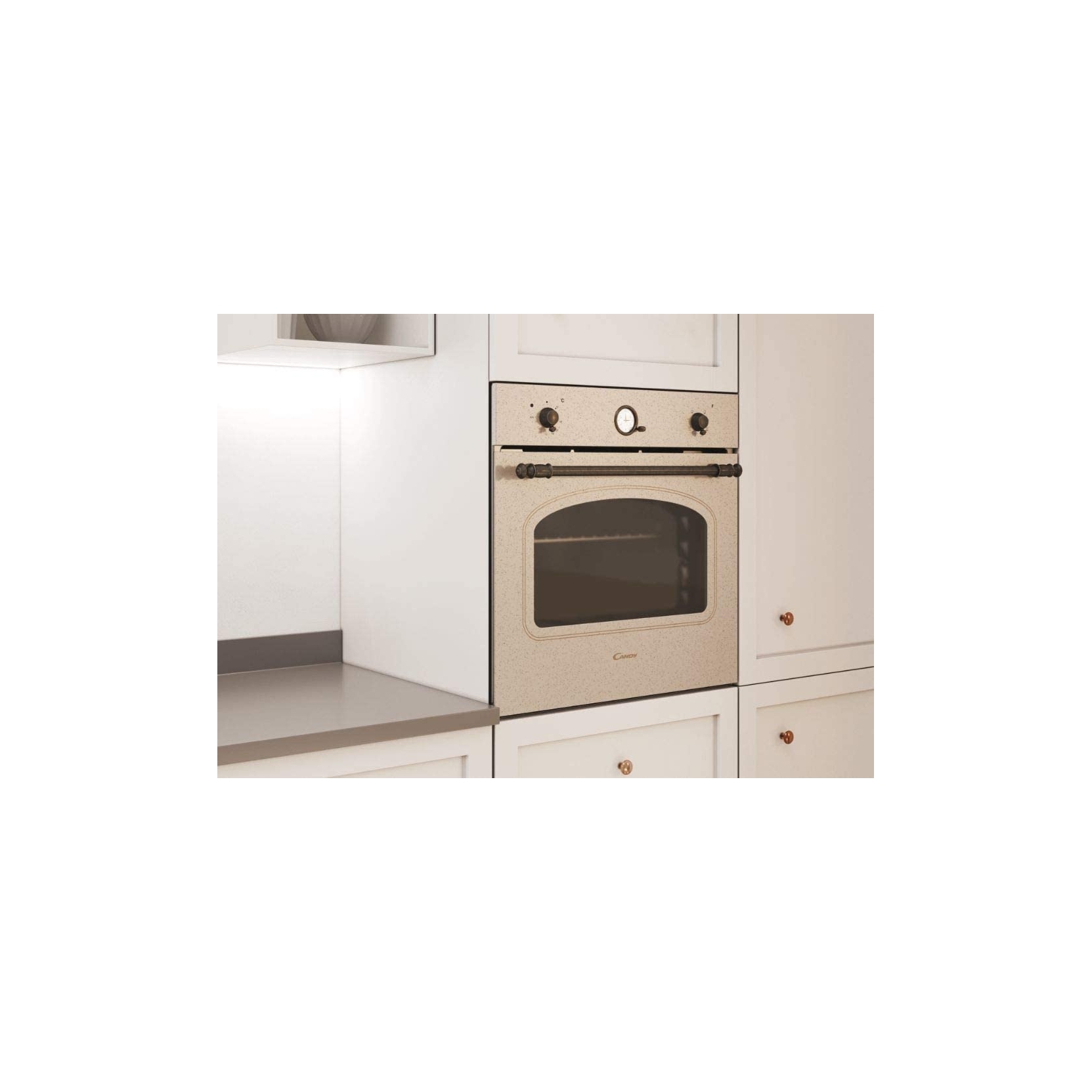 CANDY FCC604NAV FORNO ELETTRICO DA INCASSO VENTILATO MULTIFUNZIONE 65LT  CLASSE A+ AVENA - PROMO LAST-MINUTE