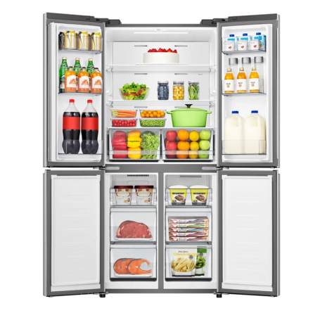 HISENSE RQ5P470SETE FRIGORIFERO 4 PORTE 483 LT TOTAL NO FROST CLASSE E COLORE BIANCO