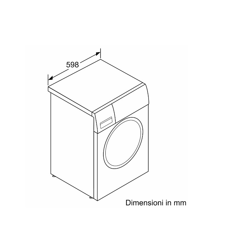 BOSCH WGG254Z9II LAVATRICE 10KG 1400 GIRI...