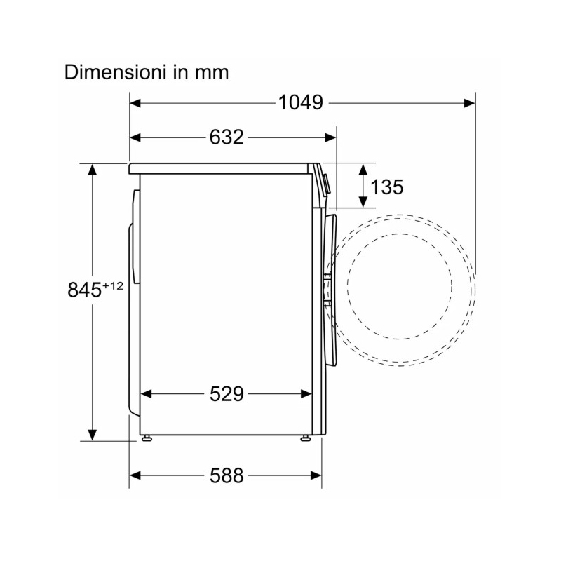 BOSCH WGG254Z9II LAVATRICE 10KG 1400 GIRI...