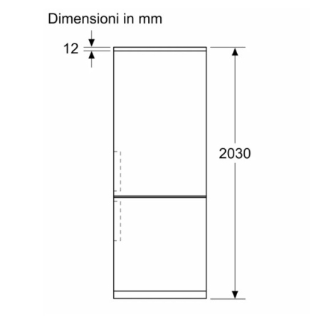 BOSCH KGN49OCAF FRIGO COMBINATO 70CM TOTAL NO FROST 440LT CLASSE A COLORE INOX ANTRACITE