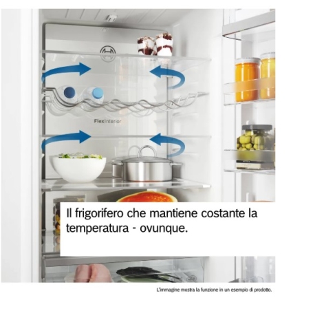 BOSCH KGN49OCAF FRIGO COMBINATO 70CM TOTAL NO FROST 440LT CLASSE A COLORE INOX ANTRACITE