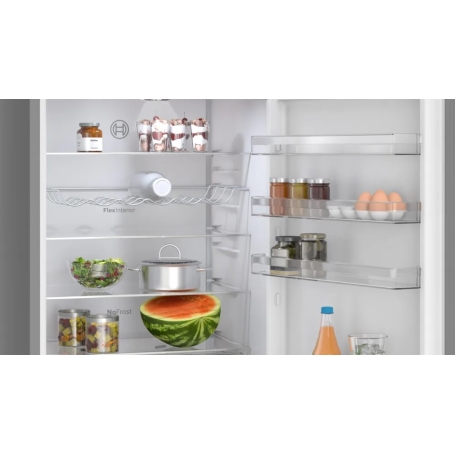 BOSCH KGN49OCAF FRIGO COMBINATO 70CM TOTAL NO FROST 440LT CLASSE A COLORE INOX ANTRACITE