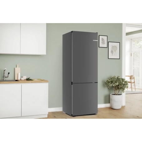 BOSCH KGN49OCAF FRIGO COMBINATO 70CM TOTAL NO FROST 440LT CLASSE A COLORE INOX ANTRACITE