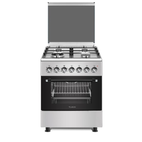 LAREL L60EX CUCINA 60X60 4 FUOCHI A GAS E FORNO ELETTRICO - INOX
