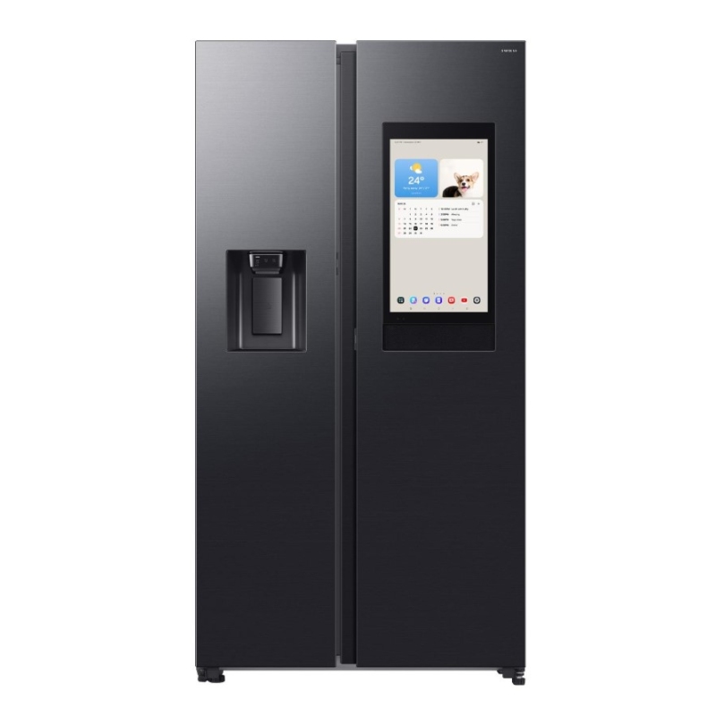 SAMSUNG RS90F66BEFEF FRIGORIFERO SIDE BY SIDE NO FROST 614LT WIFI DISPENSER E DISPLAY CLASSE E COLORE NERO