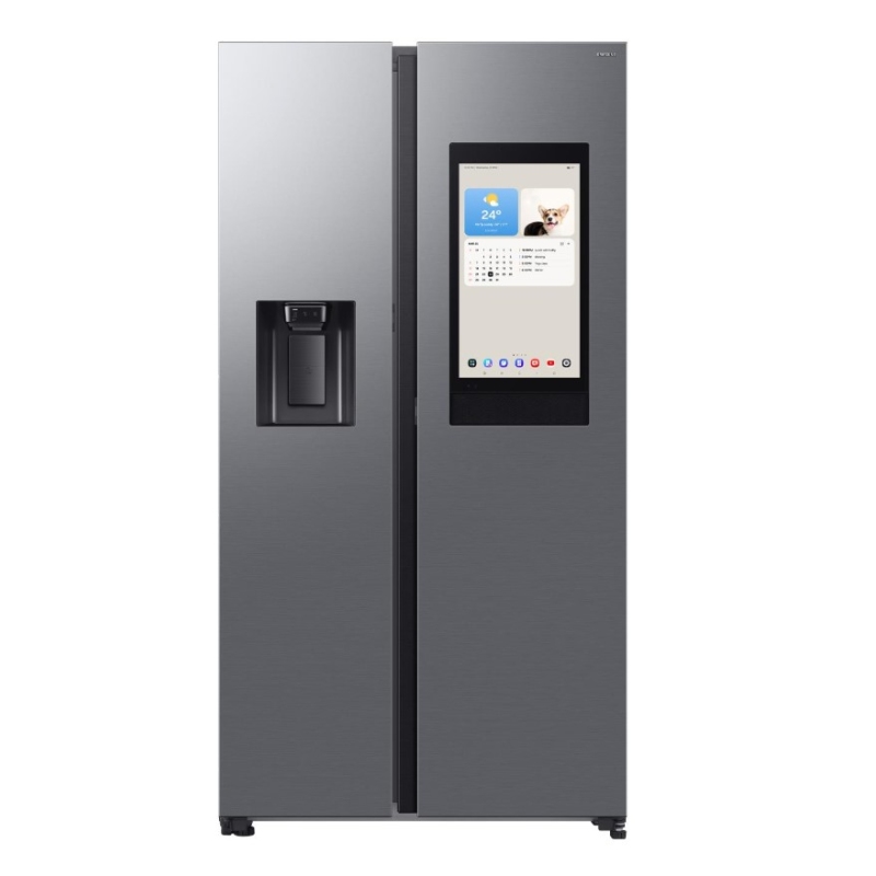 SAMSUNG RS90F66BETEF FRIGORIFERO SIDE BY SIDE NO FROST 614LT WIFI DISPENSER E DISPLAY CLASSE E COLORE INOX