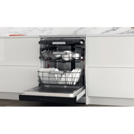 WHIRLPOOL WH7FA14BN7A0X LAVASTOVIGLIE LIBERA INSTALLAZIONE 14 COPERTI INOX CLASSE A