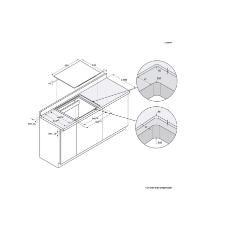 HAIER HAIFB54CIRS PIANO COTTURA A INDUZIONE 65CM 4 ZONE