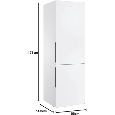 CANDY CCT3L517EW FRIGORIFERO COMBINATO 260 LT LOW FROST CLASSE E COLORE BIANCO