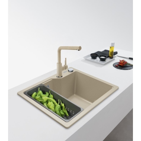 FRANKE URBAN DOCCIA 115.0595.086 MISCELATORE CON DOCCETTA ESTRAIBILE - SAHARA