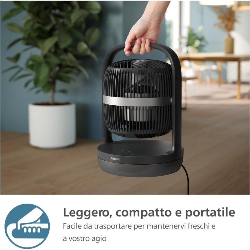 PHILIPS CX3050 VENTILATORE DA TAVOLO ULTRA...