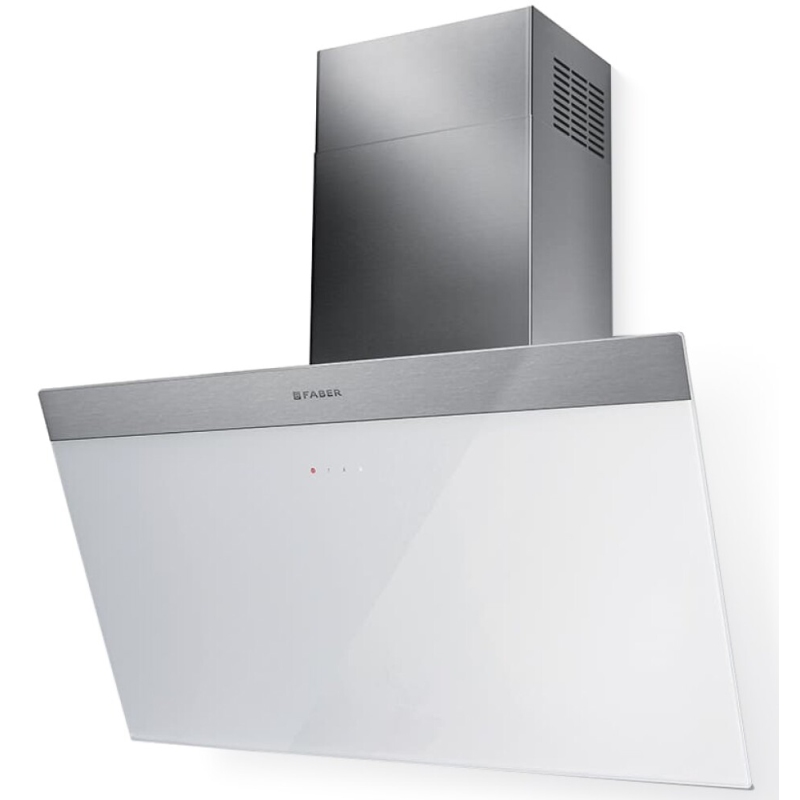 FABER DAISY + WH A 80 CAPPA A PARETE 80CM CLASSE A+ BIANCA E INOX - 330.0612.371