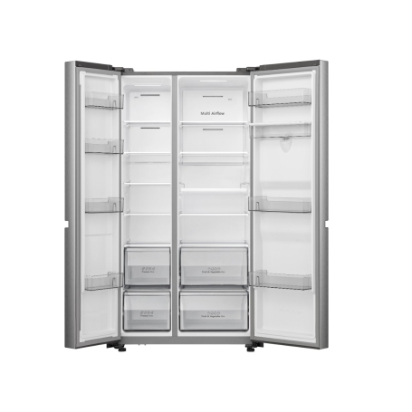HISENSE MS91668DIE FRIGORIFERO SIDE BY SIDE NO FROST 649LT DISPENSER INOX CLASSE E